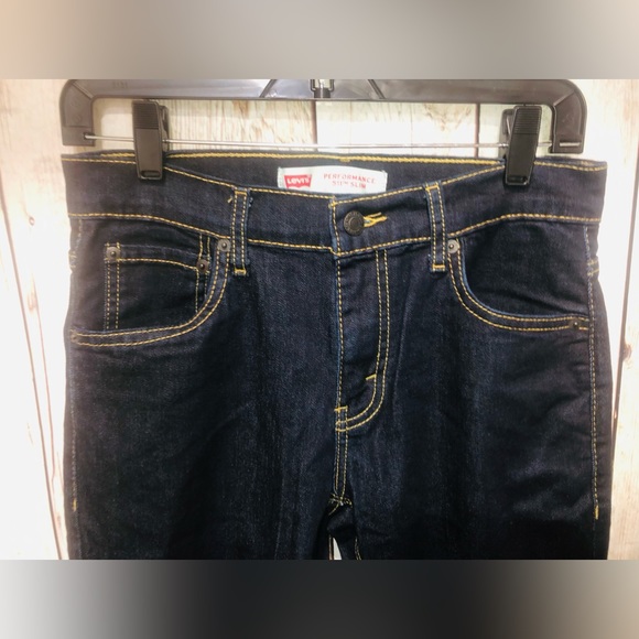 LEVIS Performance 511 Slim Stretchy Mid-Rise Womens Jeans Sz 16 Reg W28 L30. - Picture 6 of 9